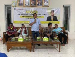 Sardi Respon Cepat Aspirasi Warga, Gelar Reses di Kampung Halaman