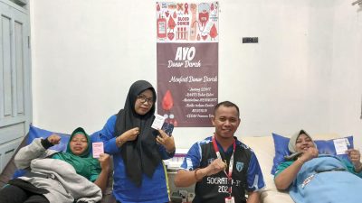 Pensosmas Bateng Ajak Masyarakat Bantu Sesama Dengan Donor Darah Secara Aktif 