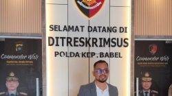 Eddy Kurnia Didampingi Pengacara, Resmi Laporkan Media Online Ke Polda Babel