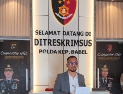 Eddy Kurnia Didampingi Pengacara, Resmi Laporkan Media Online Ke Polda Babel