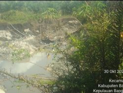Tambang Ilegal Di DAS Desa Mancung Berpotensi Rusak Sungai